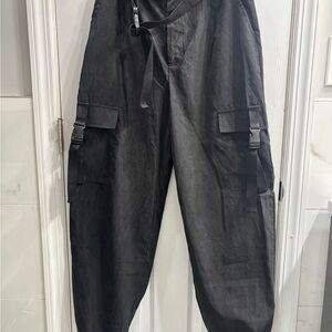 Women’s Black Cargo Pants